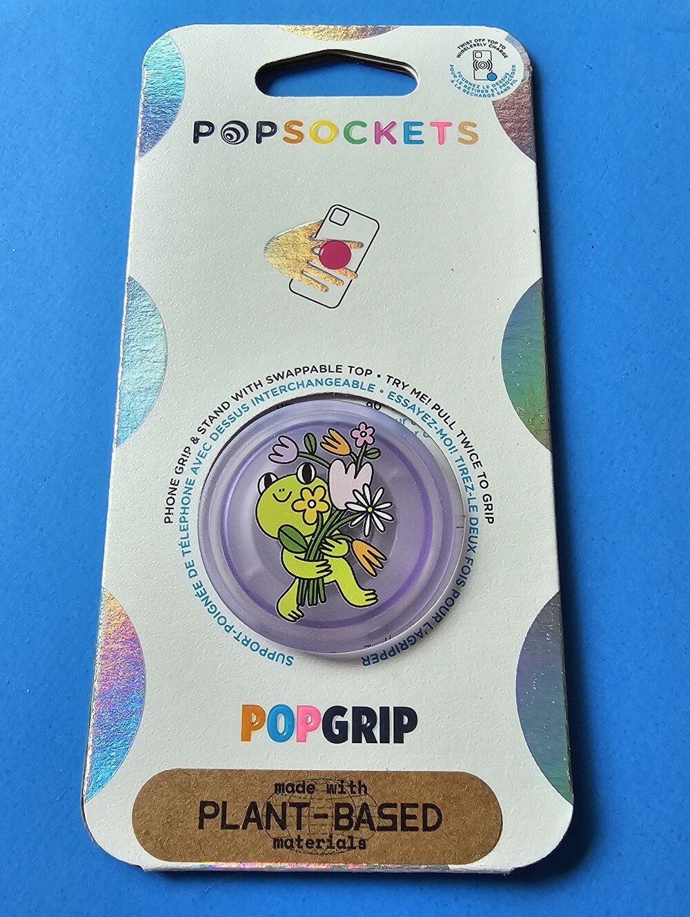 Popsocket - Plant-based Flower Frank Translucent